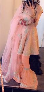 Mooi indiase kleding (sharara ), Overige typen, Blauw, Ophalen of Verzenden, Zo goed als nieuw