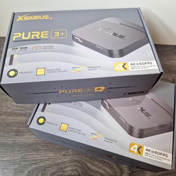 Xsarius Pure 3+ Plus  Android IPTV Kastje | Box