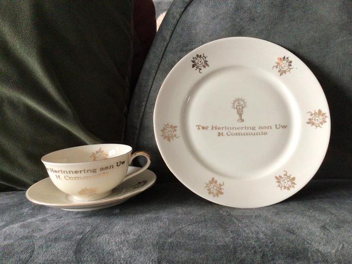 Bavaria Eerste Communie Servies - Puntgaaf!, Antiek en Kunst, Antiek | Servies compleet, Ophalen