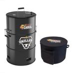 BATAVIA 4 in 1 grill barbeque in bijbehorende draagtas, Tuin en Terras, Houtskoolbarbecues, Ophalen, Nieuw, Met accessoires