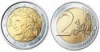 5 Italiaanse 2 Euromunten 2002, Postzegels en Munten, Munten | Europa | Euromunten, Ophalen of Verzenden, Italië, 2 euro, Losse munt
