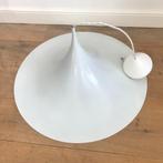 Fog & Morup vintage heksenhoed hanglamp lamp wit 60 cm Deens, Ophalen, Nvt, Minder dan 50 cm, Nvt