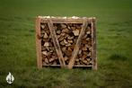 Ovengedroogd haardhout/kachelhout soft mix – strak gestapeld, Minder dan 3 m³, Ophalen, Blokken