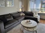 Bank velvet  Grijs lounge links, Ophalen of Verzenden, Zo goed als nieuw