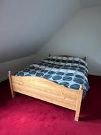 2 persoons bed Hout 180 x 200, Ophalen, Gebruikt, Tweepersoons, 180 cm