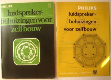 Philips Luidsprekerbehuizingen voor zelfbouw 2 verschillende beschikbaar voor biedingen