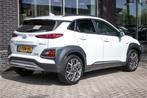 Hyundai KONA 1.6 GDI HEV Fashion Design - Navigatie | Premiu, Auto's, 12 maanden, Gebruikt, Leder en Stof, Wit
