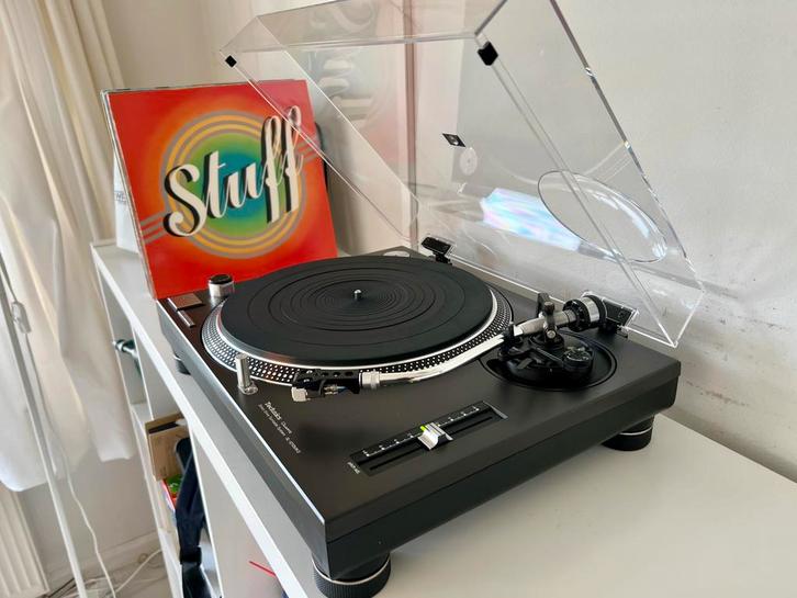 Technics SL-1210Mk2  met nieuwe stofkap, Audio, Tv en Foto, Platenspelers, Gebruikt, Platenspeler, Technics, Pitch-regelaar, Ophalen