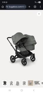 Bugaboo Donkey 5 Duo - Compleet met accessoires!, Gebruikt, Bugaboo, Verstelbare duwstang, Ophalen