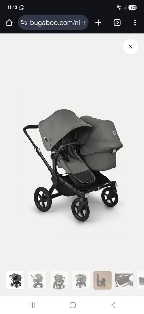 Bugaboo Donkey 5 Duo - Compleet met accessoires!, Kinderen en Baby's, Kinderwagens en Combinaties, Gebruikt, Kinderwagen, Bugaboo