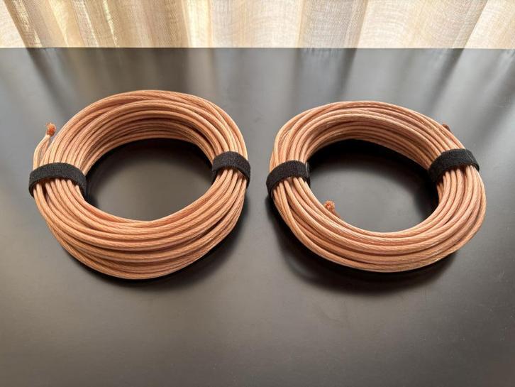 OFC luidsprekerkabel 2.5mm² lengte 2x10m, Audio, Tv en Foto, Audiokabels en Televisiekabels, Nieuw, Luidsprekerkabel, 5 tot 10 meter