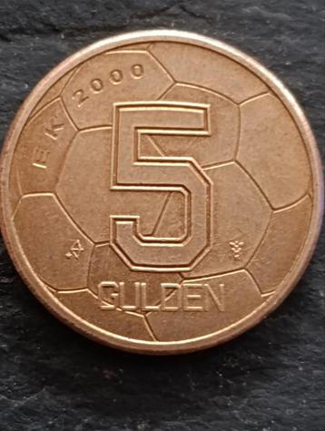 Zeldzame 5 Gulden Munt - EK 2000 beschikbaar voor biedingen