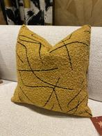 Sierkussen Elitis stof, Huis en Inrichting, Woonaccessoires | Kussens, Ophalen of Verzenden, Nieuw, Geel, Vierkant