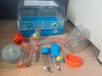 Hamsterkooi met buizen en extra’s, Dieren en Toebehoren, Knaagdieren en Konijnen | Hokken en Kooien, Ophalen, Minder dan 75 cm