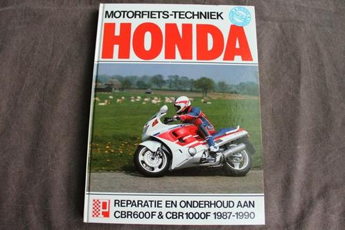 HONDA CBR600F CBR1000F 1987 1990 werkplaatsboek CBR 1000, Motoren, Handleidingen en Instructieboekjes, Honda, Ophalen of Verzenden