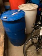 Te koop plastic vaten, Tuin en Terras, Regentonnen, 150 liter of meer, Ophalen of Verzenden, Zo goed als nieuw