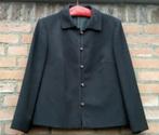 REAL VINTAGE Zwarte blazer goudkleurige knoopjes XL / XXL, Kleding | Dames, Jasjes, Kostuums en Pakken, Nieuw, Jasje, Maat 42/44 (L)