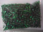 20 gram rocaille staafjes kort groen, Hobby en Vrije tijd, Ophalen of Verzenden, Nieuw, Kraal