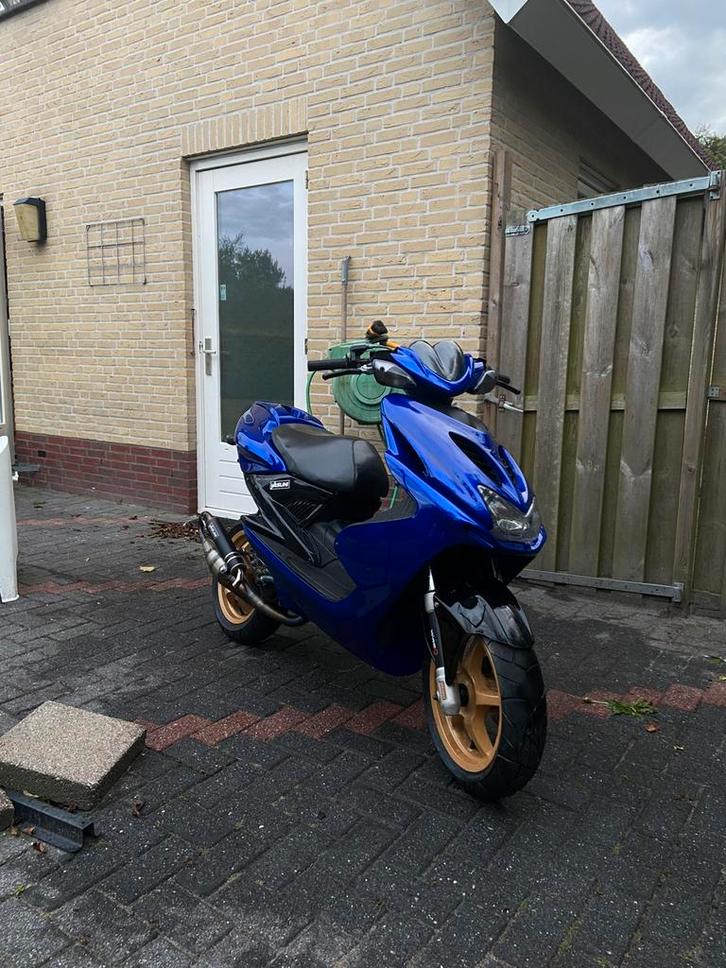 Yamaha Aerox 70cc malossi MHR Replica, Fietsen en Brommers, Scooters | Yamaha, Zo goed als nieuw, Aerox, Maximaal 45 km/u, Tweetakt