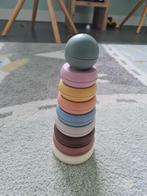 Mushie ringtoren, Kinderen en Baby's, Speelgoed | Babyspeelgoed, Ophalen, Gebruikt, Overige typen