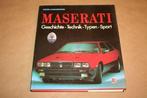 Maserati - Geschichte, Technik, Typen, sport, Boeken, Auto's | Boeken, Gelezen, Overige merken, Ophalen of Verzenden