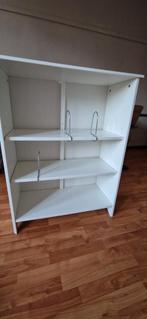 boekenkastje met boekenhouders, Huis en Inrichting, Kasten | Boekenkasten, Ophalen, Minder dan 50 cm, Gebruikt, Minder dan 100 cm