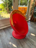 IKEA Lömsk Draaistoel Rood/Oranje, Huis en Inrichting, Stoelen, Ophalen, Kunststof, Gebruikt, Eén