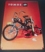 tomos wandbord, perfect voor in de mancave, bar, kroeg., Verzamelen, Ophalen of Verzenden, Nieuw, Reclamebord