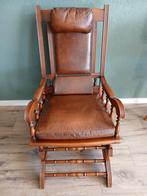 Mooie schommelstoel., Huis en Inrichting, Stoelen, Ophalen, Gebruikt, Bruin, Eén