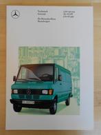 Mercedes Brochure 1989 208 210 308 310 408 410 D, Ophalen, Mercedes, Zo goed als nieuw, Mercedes-Benz