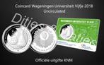 Het Wageningen Universiteit Vijfje in coincard 5 euro munt, Euro's, Ophalen of Verzenden, Koningin Beatrix