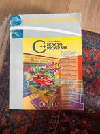 C++ How to Program - Deitel (Nooit gelezen), Boeken, Informatica en Computer, Ophalen of Verzenden, Zo goed als nieuw, Programmeertaal of Theorie