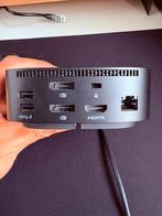 HP usb-c dock G5 inclusief voeding 120 watt, Computers en Software, Ophalen of Verzenden, Zo goed als nieuw
