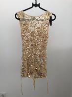 Designer Gregory Top met Pailletten izgst - Maat 38/40 (M), Kleding | Dames, Maat 38/40 (M), Beige, Ophalen of Verzenden, Zo goed als nieuw
