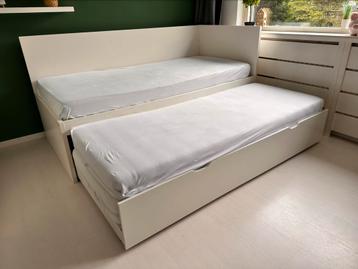 Ikea uitschuifbed met 3 matrassen