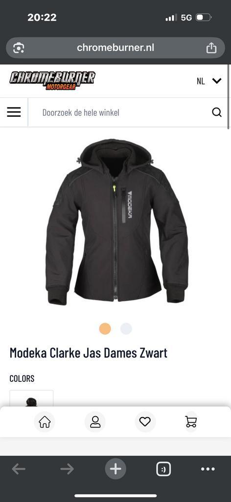 Modeka Clarke lady Dames motor jas., Motoren, Kleding | Motorkleding, Overige typen, Dames, Nieuw zonder kaartje, Ophalen