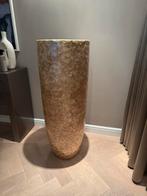 Goudkleurige schelpenvaas, Huis en Inrichting, Woonaccessoires | Zuilen en Pilaren, Ophalen of Verzenden, Zo goed als nieuw