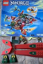 Lego ninjago 70735 onderdelen, Ophalen of Verzenden, Gebruikt, Lego