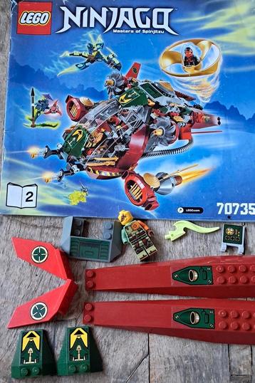Lego ninjago 70735 onderdelen  beschikbaar voor biedingen