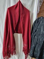 winter sjaal rood, Verzenden, Zo goed als nieuw, Rood, Overige typen