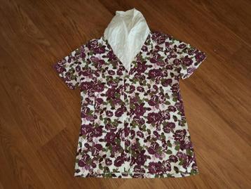 Bloemen blouse College Style - Maat M - ZGAN beschikbaar voor biedingen