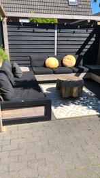 Steigerhout loungebank u vorm, Ophalen, Gebruikt