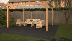 Nieuwe Wovar pergola /overkapping met harmonicadoek 5x3 mete, Ophalen, Nieuw, Tuinpaviljoen