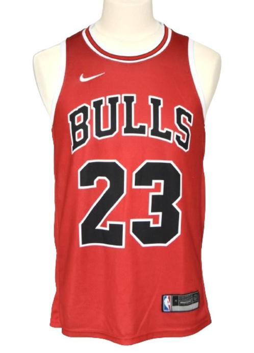 NIKE CHICAGO BULLS, 23 MICHAEL JORDAN NBA shirt, rood, Mt. S, Kleding | Heren, Sportkleding, Zo goed als nieuw, Maat 46 (S) of kleiner