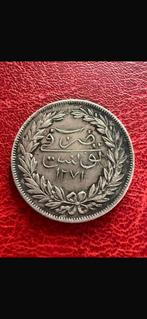Ottomaanse Tunis Munt, Postzegels en Munten, Ophalen of Verzenden, Overige landen, Losse munt, Zilver