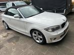 BMW 1-Serie 2.0 118I Cabrio 2013 Wit, Auto's, BMW, 1-Serie, Zwart, Cabriolet, 4 stoelen