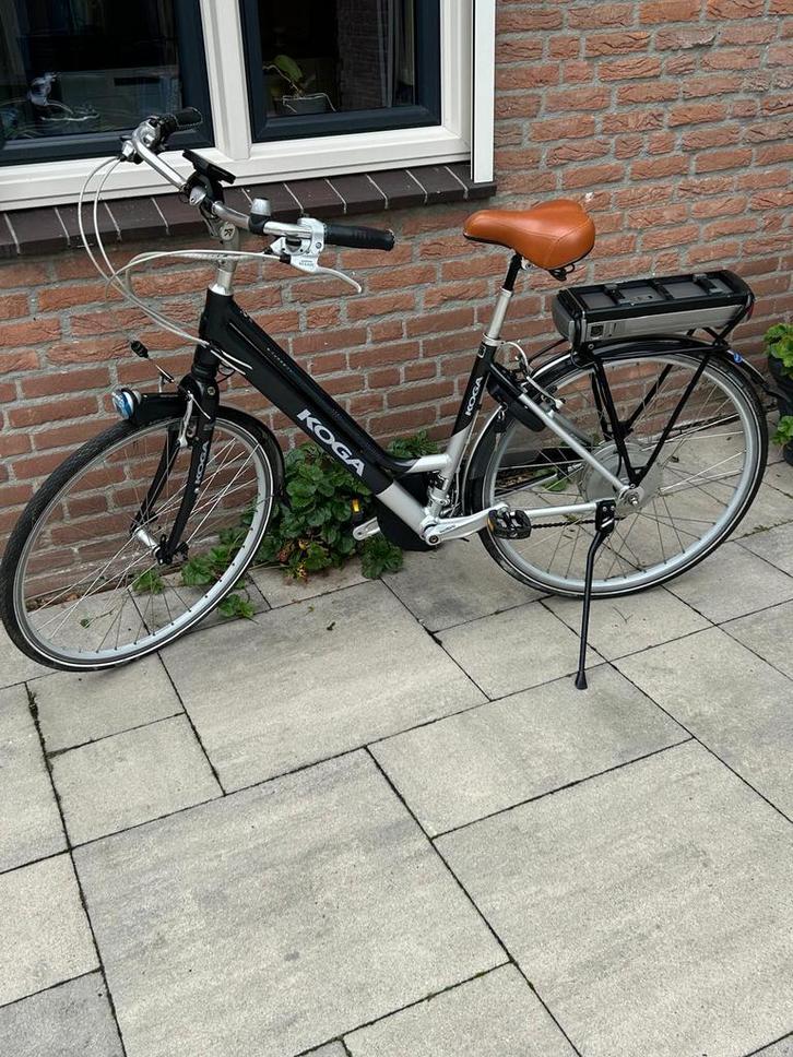 Koga elektrische damesfiets, Fietsen en Brommers, Elektrische fietsen, Gebruikt, Overige merken, 47 tot 51 cm, Ophalen