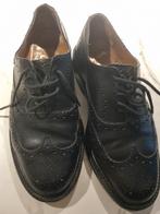 Greve schoenen zwart maat 7,5, Kleding | Heren, Schoenen, Ophalen of Verzenden, Zwart