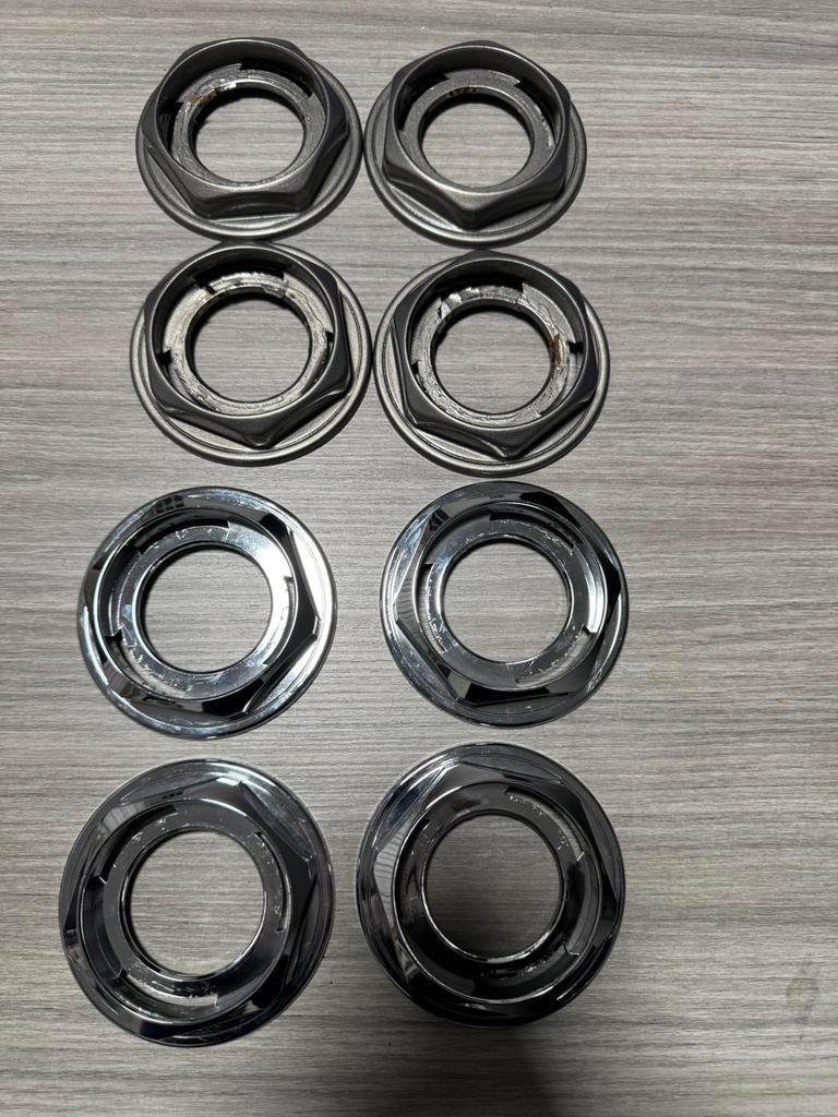 BBS wieldoppen 4x origineel 4x imitatie chroom 0923131, Auto diversen, Wieldoppen, Ophalen of Verzenden