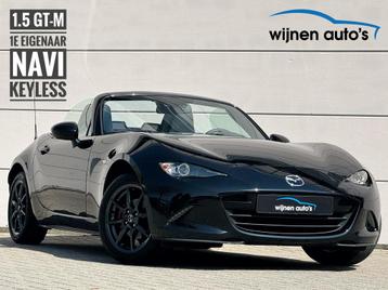 Mazda MX-5 1.5 GT-M/ 1e eig/ Voll Historie/ Topstaat/ Navi beschikbaar voor biedingen